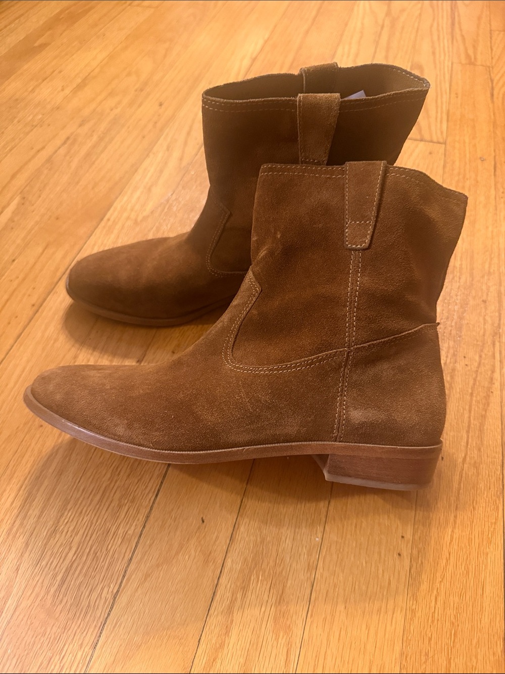 Rebecca Minkoff Chasidy Brown Suede Ankle Booties